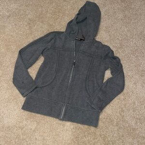 Gray Zip Up